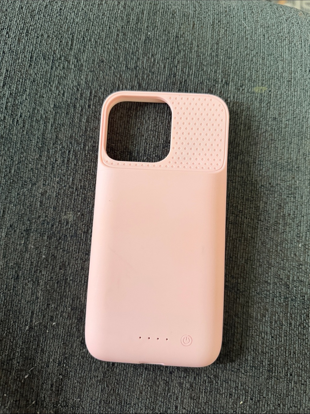 Pink Battery Phone Case — Compatible Power Case for iPhone 13 Pro Max
